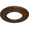 Ekena Millwork Salem Ceiling Medallion (Canopies up to 7 1/8"), 13 1/4"OD x 7 1/8"ID x 7/8"P, Root Beer Crackle CM13SARBC - alternate 2